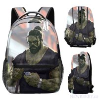 Dtsk / studentsk batoh s potiskem celho obvodu motiv Hulk